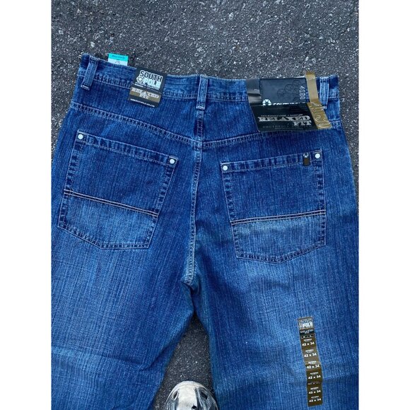 Vintage Y2K Southpole Baggy Skater Grunge Jeans VTG Mens Size 42 NWT Hip Hop - Picture 2 of 10